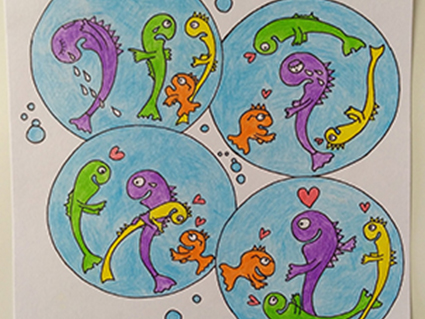 Colored Book of Ieva